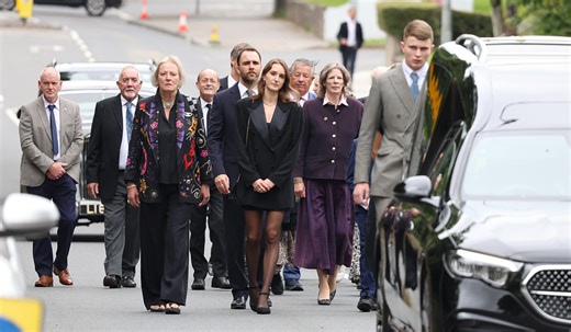 'Blessed to be an Irishman' Slane Castle owner is laid to rest