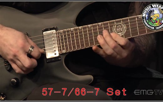 EMG/66-7/57-7/七弦/双线圈/电吉他/拾音器/主动式