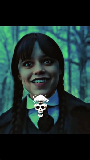 Wednesday smile scene 😈 | Uncle Fester aura 💀 | #wednesdayedit #unclefester #shortvideo