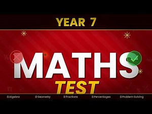 Year 7 Maths Test Walkthrough 2026 | Full Solutions + Free Download | KS3 Maths