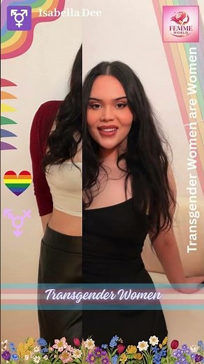 Isabella Dee Beautiful Trans Woman Glow 😍✨ #shorts #transgender #viral