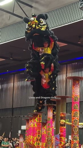 Lion Dance Mount 马来西亚彭亨关丹建造行武术醒团