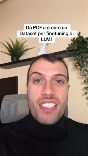 Simone Rizzo AI on Instagram: "Come creare un dataset a partire da PDF per fare addestramento di un LLM, ti mostro la repository easy dataset! Il modo più semplice per addestrare la tua AI! #llm #intelligenzaartificiale"
