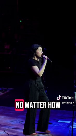 @Alessia Cara singing How far I’ll go in Utrecht last night. after someone in the crowd kindly asked for it!! #howfarillgo #alessacara #moana #disney #tour #live