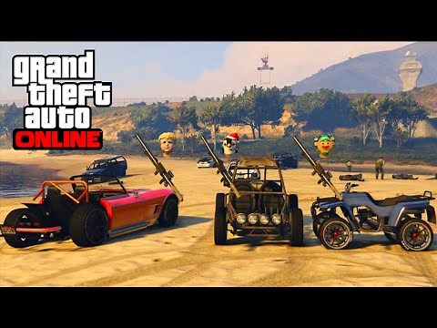 GTA 5 ONLINE MILITARY BASE ATTACK