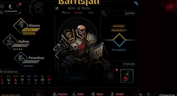 How to Assign and Change Combat Skills in Darkest Dungeon 2