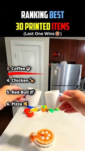 Top CRAZIEST 3D-Printed Items 😳 #shorts