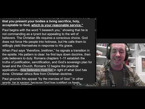Romans Chapter 12 Commentary Taylor Bible Study