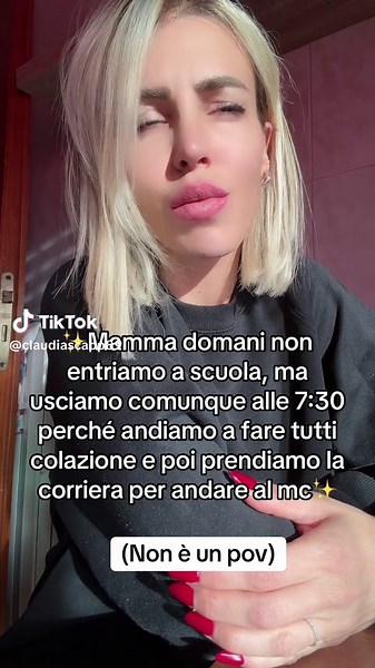 Colazione speciale prima di scuola