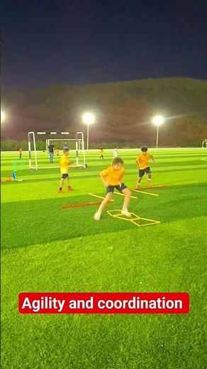 agility and coordination drills for football players #footwork #football #skills #soccer #training