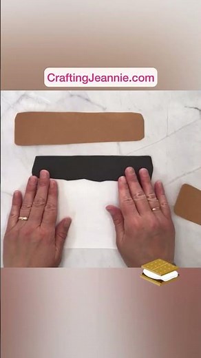 Smores Craft - Free Template