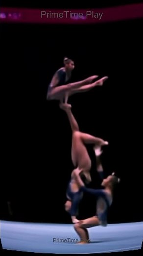 Acrobatic gymnastics #gymmotivation #olympics #acrobatics #shorts