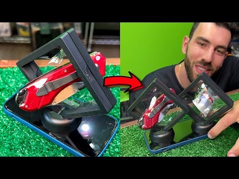 This floating display turns any object into 3D decor! 😱
