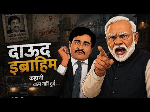 Dawood Ibrahim ki asali kahani 2d animation documentry video