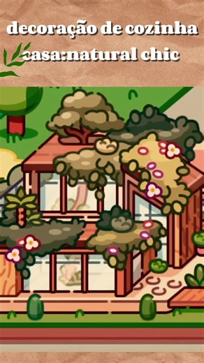 Decoração Chic e Natural para Cozinha e Quarto no Avatar World