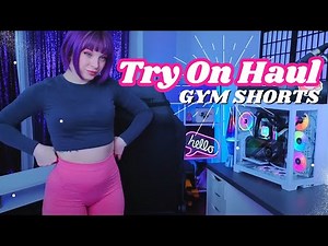 Gym Shorts Try on Haul! Jumping Jack & Squat Tests!!