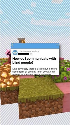 How do I communicate with blind people? 🤔💭