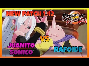 DBFZ 1.42 - JUANITOSONICO vs RAFOIDE (Blue Goku, Majin Buu, A. 21 vs Jiren, Majin Buu, Krillin)