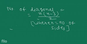 How many diagonals are there in a polygon having 12 stdesc (c) ... | Filo