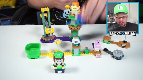 Luigi starter course (71387) LEGO Super Mario overview!