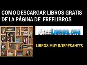 Como Descargar Libros Gratis de la pagina de Freelibros