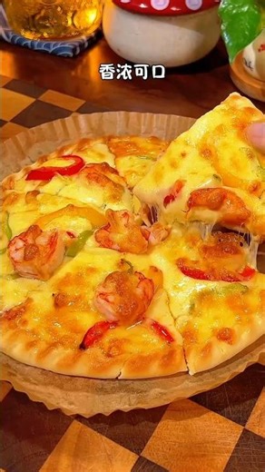 Pizza Making at Home 🍕 | Easy Soft Cheesy Homemade Pizza Recipe#shorts