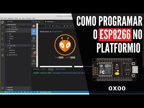 Como Programar o #ESP8266 no PlatformIO - Saída Digital