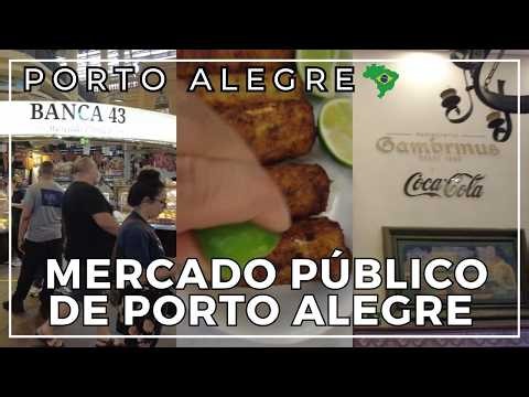 No Mercado Público Central de Porto Alegre com Almoço no Restaurante Gambrinus - Walking Tour