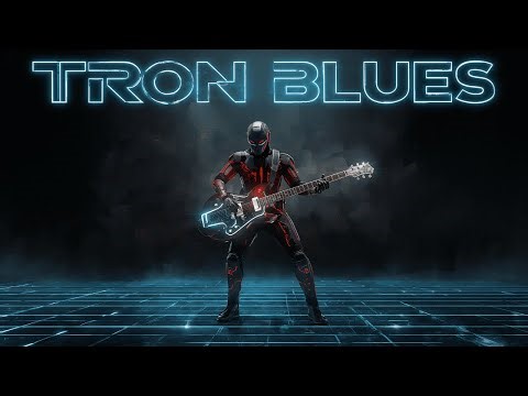 TRON Blues - Cinematic TRON Blues Fusion Music Playlist