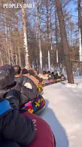 20K views · 725 reactions | What a bumpy ride! Enjoy the most epic snow tubing adventure full of joy in Fushun, northeast China's Liaoning Province. | People's Daily, China | Facebook