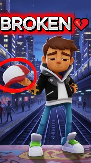 Did you know Sad Truth About why jack wear red cap in subway sufers😔 #subwaysurfers #darktheory