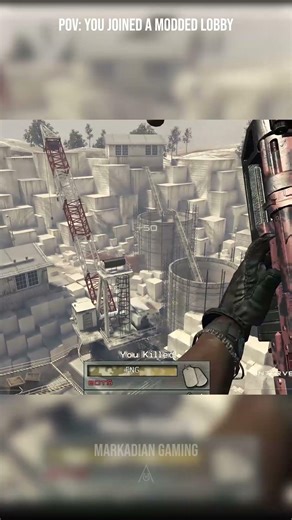 Pov you joined a modded lobby in MW2 #callofduty #callofdutymw2