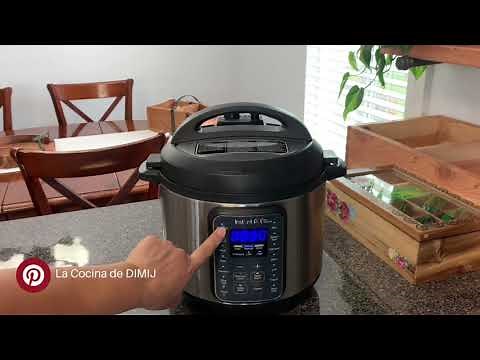 Como usar la olla de Instan Pot por primera ves