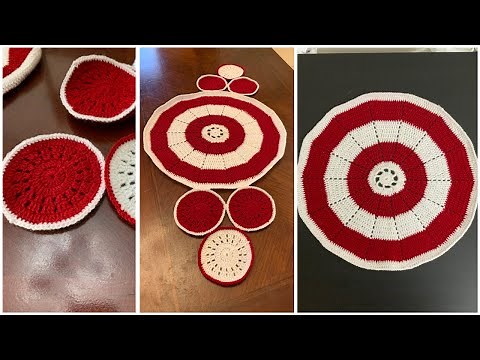 Crochet table clothes | Easy crochet tablecloth for beginners |