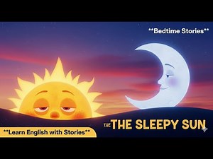 The Sleepy Sun 🌞 | A Magical Bedtime Story for Kids | Fairy Tale About the Sun and the Moon
