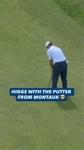 Harry Higgs Drains INSANE Long Putt From OFF the Green at Shinnecock Hills! ⛳🔥