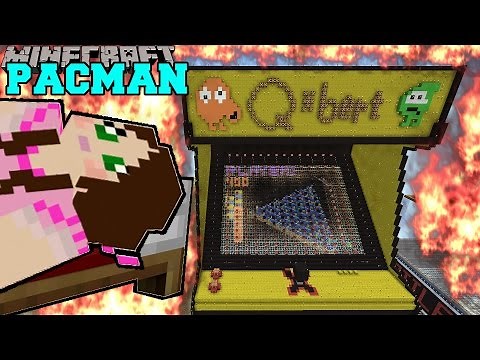 Minecraft: BURNING PACMAN (SURVIVE THE TNT, LAVA & FIRE!!) Mini-Game