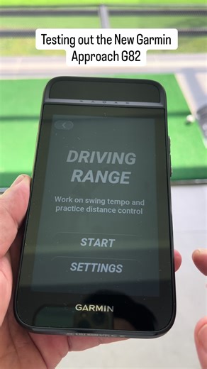 Discover the Garmin Approach G82 Golf GPS & Launch Monitor