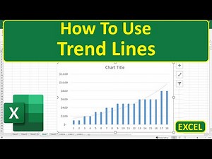How To Use Trend Lines In Charts In Excel
