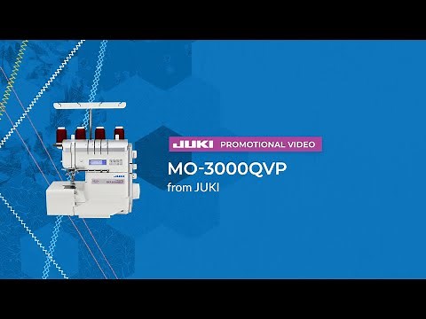 JUKI Akane MO-3000QVP Promotional Reel: Air Thread Serger