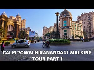 4K Walking Tour Of Hiranandani Gardens Powai: Part 1 | Mumbai's European Charm Revealed