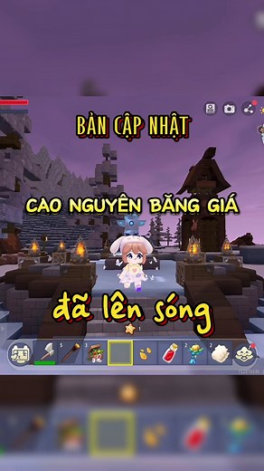 Hướng dẫn tìm băng nguyên trong Mini World với code địa hình