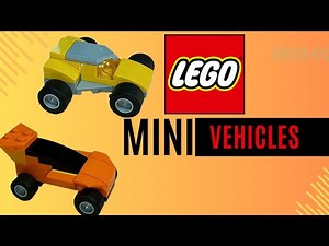 LEGO mini cars Instructions