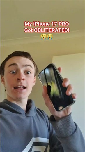 iPhone 17 Pro DROP TEST Gone HORRIBLY Wrong! 😭 #iphone #drop