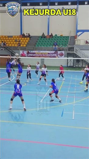 West Java U18 Championship, Garut Regency #shortvideo #volleyball #women's volleyball #highlights