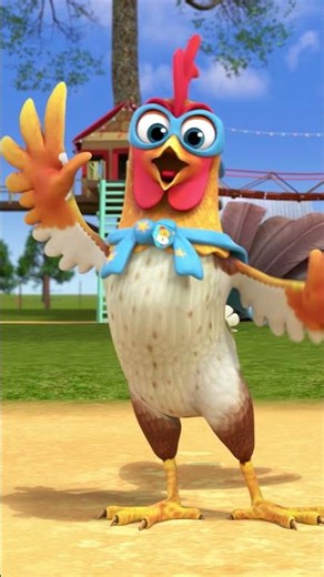 Piu-piu, cocoricó 🐓👨🏻‍🌾 #Shorts #AFazendaDoZenon #PortuguêsdoBrasil