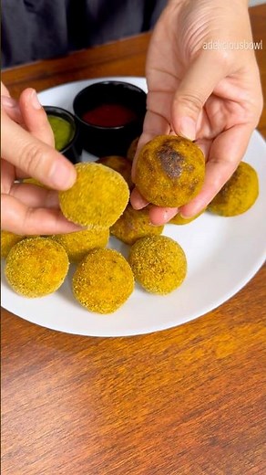HEALTHY VEGGIES BALLS 💚😋 #easyrecipes #viralvideo