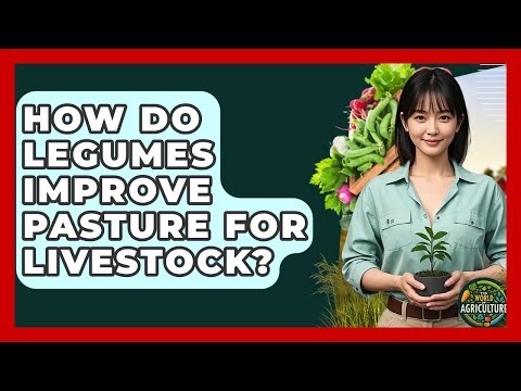 How Do Legumes Improve Pasture For Livestock? - The World of Agriculture