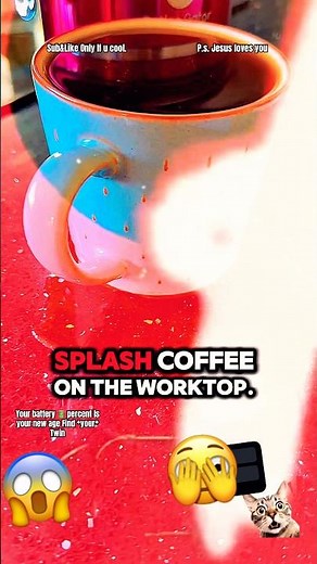 Coffee Chaos: Spilling & Throwing Brews Everywhere with Gusto! ☕💦 Coffee ☕️ Splash funny song