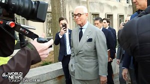 13K views · 130 reactions | TRIAL DATE: Roger Stone, former political adviser to President Donald J. Trump, appeared in a Washington, DC, court this morning where Judge Amy Berman Jackson set a trial date for November 5. Stone, who is under gag order and faces seven counts tied to the special counsel, said little to reporters as he left. https://abcn.ws/2HnYwxI | ABC World News Tonight with David Muir | Facebook